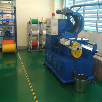 Steel Tape Spiral Armored Machine